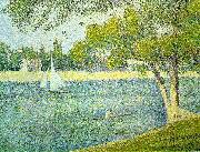 Georges Seurat The Siene at La Grande Jatte USA oil painting reproduction